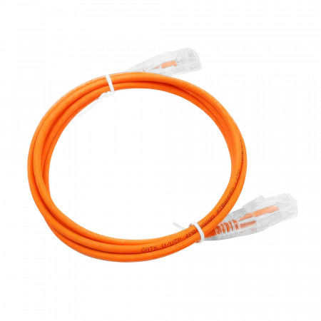 Патчкорд мережевий UTP/RJ45/CAT6/1m/Orange/CU Dtech DT-CAT6eO/001