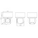 IP PTZ-відеокамера 4Mp TVT TD-8343IE3N (A/PE/04M/AR5) f=2.8-12mm 4x