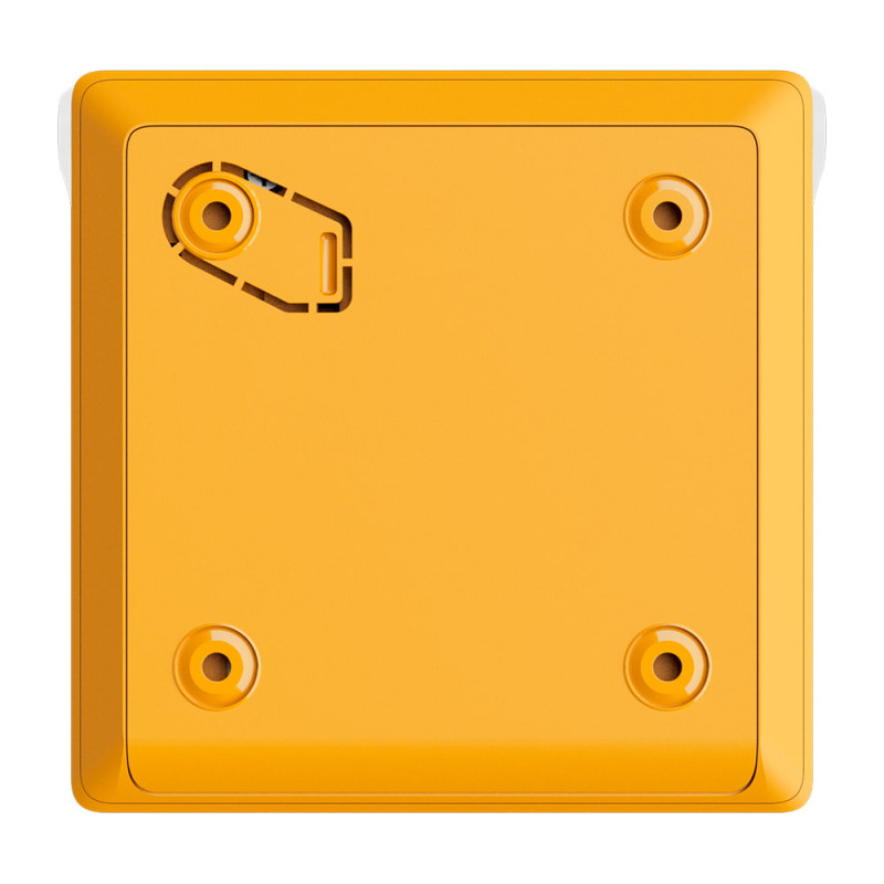 Бездротова кнопка для активації пожежної тривоги вручну Ajax ManualCallPoint Yellow Jeweller