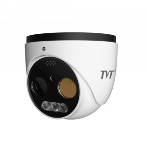 Тепловізійна IP-відеокамера 5Mp TVT TD-5525E1-VT(7/PE) f=8mm, thermal 256x192 f=7mm