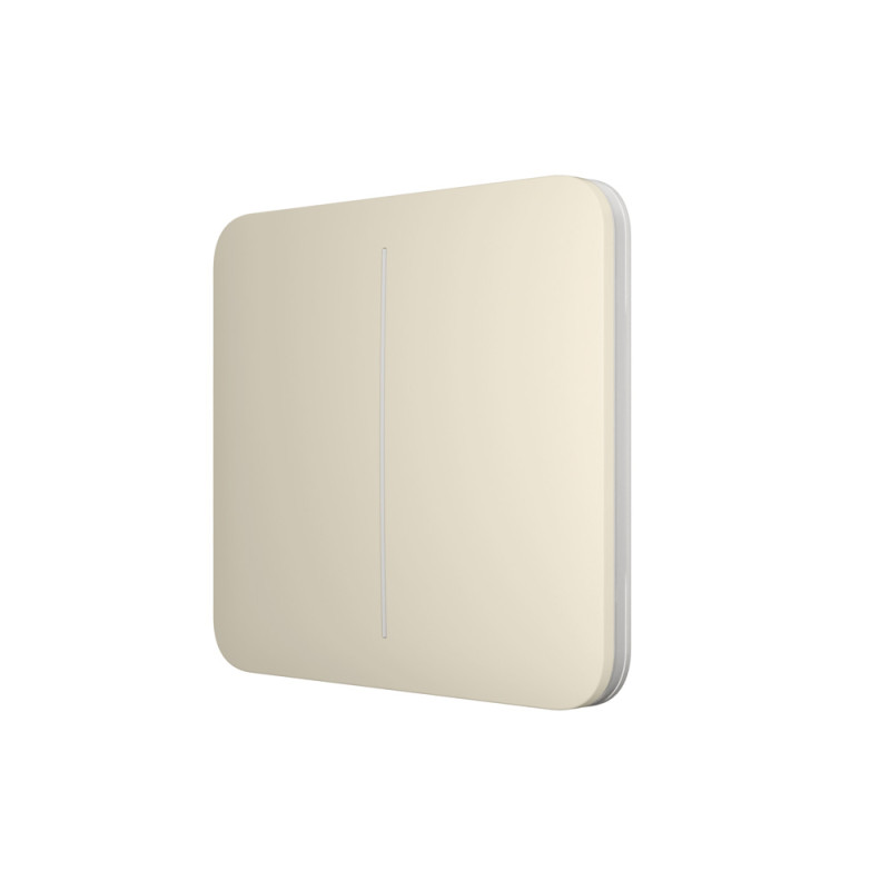 Кнопка Button (ivory/слонова кістка) для LightSwitch SoloButton (2-gang) Ajax