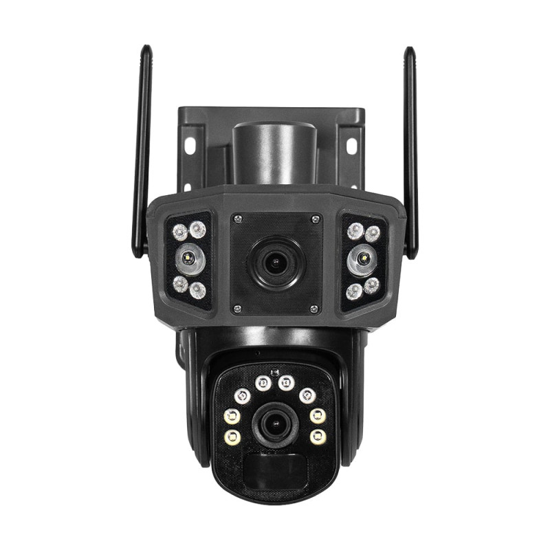 IP PTZ-відеокамера автономна з 4G та сонячною панеллю 3Mp+3Mp Light Vision VLC-9230IG/2C3S (Solar) f=4mm, на акумуляторних батареях