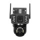 IP PTZ-відеокамера автономна з 4G та сонячною панеллю 3Mp+3Mp Light Vision VLC-9230IG/2C3S (Solar) f=4mm, на акумуляторних батареях