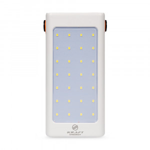 Повербанк 70000mAh Power Bank Kraft KPB-2470FCL White 22.5W QC3.0 LED-ліхтар