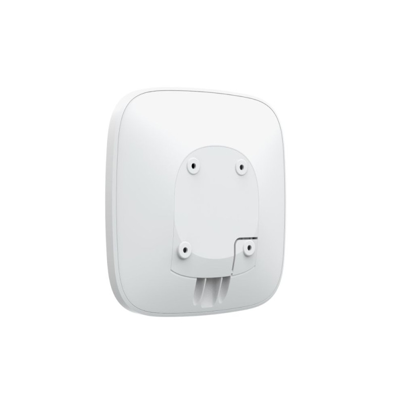 Інтелектуальна централь Ajax Hub 2 (4G) біла з 2G, 3G, 4G, Ethernet, підтримкою датчиків з фотоверифікацією