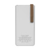 Повербанк 50000mAh Power Bank Kraft KPB-2350FCL White 22.5W QC3.0 LED-ліхтар