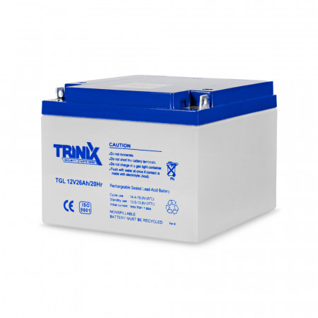 Акумуляторна батарея TGL12V26Ah/20Hr TRINIX GEL