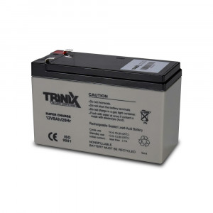 Акумуляторна батарея 12V9Ah/20Hr TRINIX Super Charge свинцево-кислотна