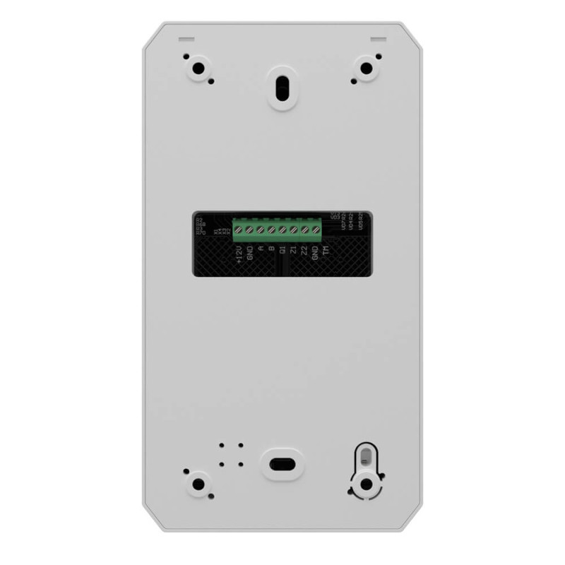 Клавіатура Tiras K-PAD OLED+ White з OLED-дисплеєм та вбудованим зчитувачем NFC/Mifare