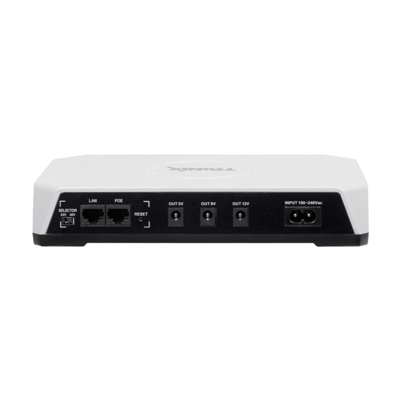 Джерело безперебійного живлення DC UPS Trinix TRX-MUPS-3648PoE (20000mAh LiFePo4) 5V/9V/12V/24V/48V/PoE, LiFePo4 4*5Ah, для роутера і медіаконвертера
