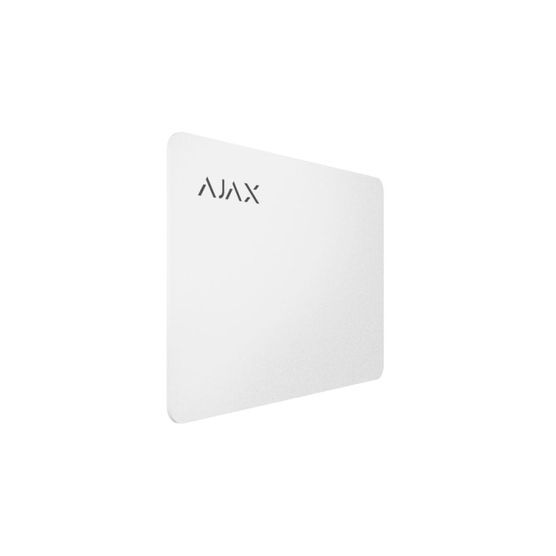 Картка керування Ajax Pass (10pcs) біла