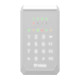 Клавіатура Tiras K-PAD8+ White на 8 індикаторів зон з вбудованим зчитувачем NFC/Mifare