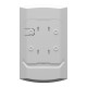 Бездротовий датчик руху з вбудованою сиреною Tiras X-Motion Alarm White