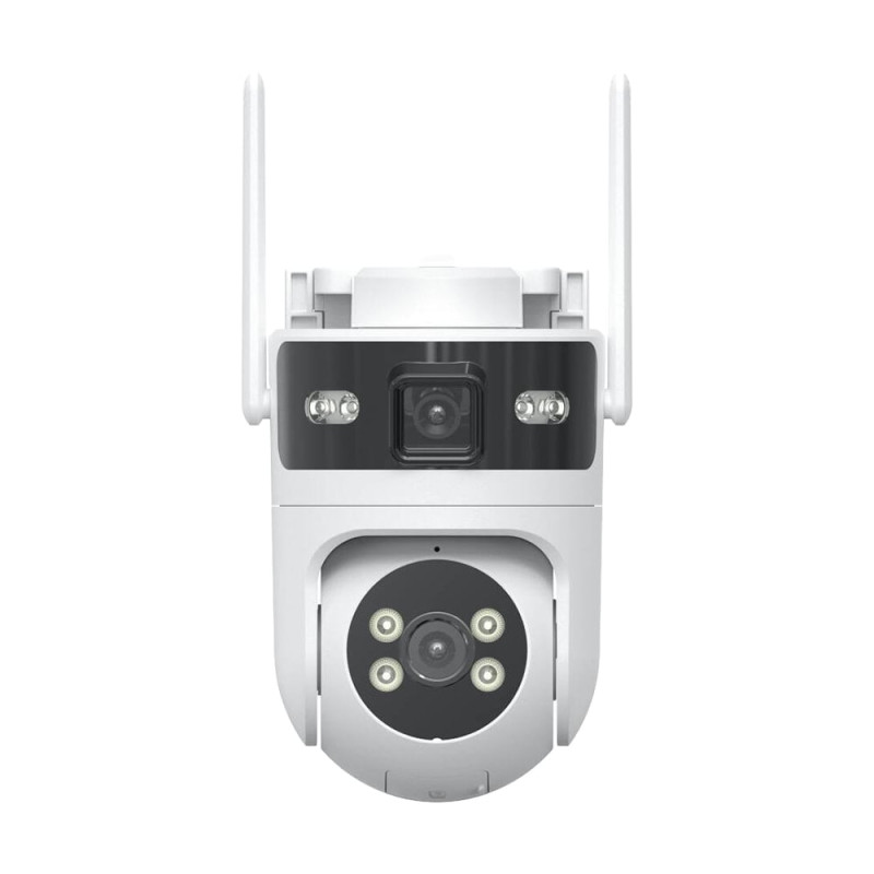 IP PTZ-відеокамера з WiFi 4Mp+4Mp Light Vision VLC-9304WI/2C (Tuya) f=4mm, ІЧ+LED-підсвічування, з мікрофоном