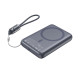 Повербанк 10000mAh Choetech B862 Grey 22.5W QC3.0 PD3.0 бездротова магнітна зарядка MagSafe