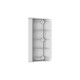 Бездротовий вуличний датчик руху «штора» Ajax Curtain Outdoor Mini Jeweller White з технологією подвійного виявлення