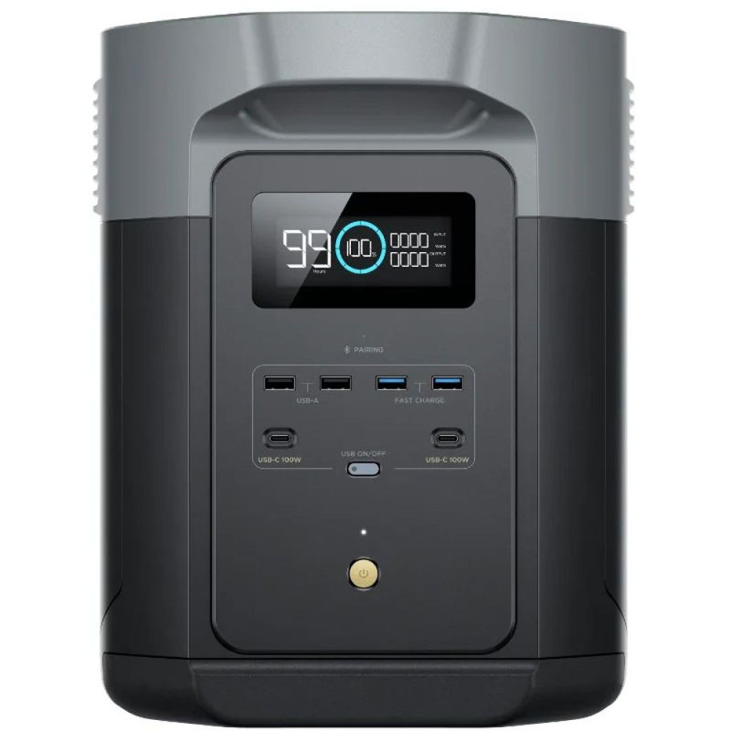 Портативна зарядна станція EcoFlow RIVER 2 MAX 2400 Вт 2048Wh