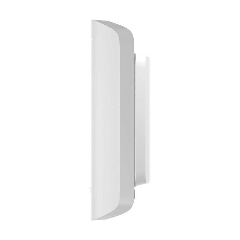 Бездротовий вуличний датчик руху «штора» Ajax Curtain Outdoor Mini Jeweller White з технологією подвійного виявлення