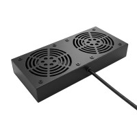 Вентилятор до комутаційних шаф глибиною 600 мм Trinix TRX-FAN2 Black