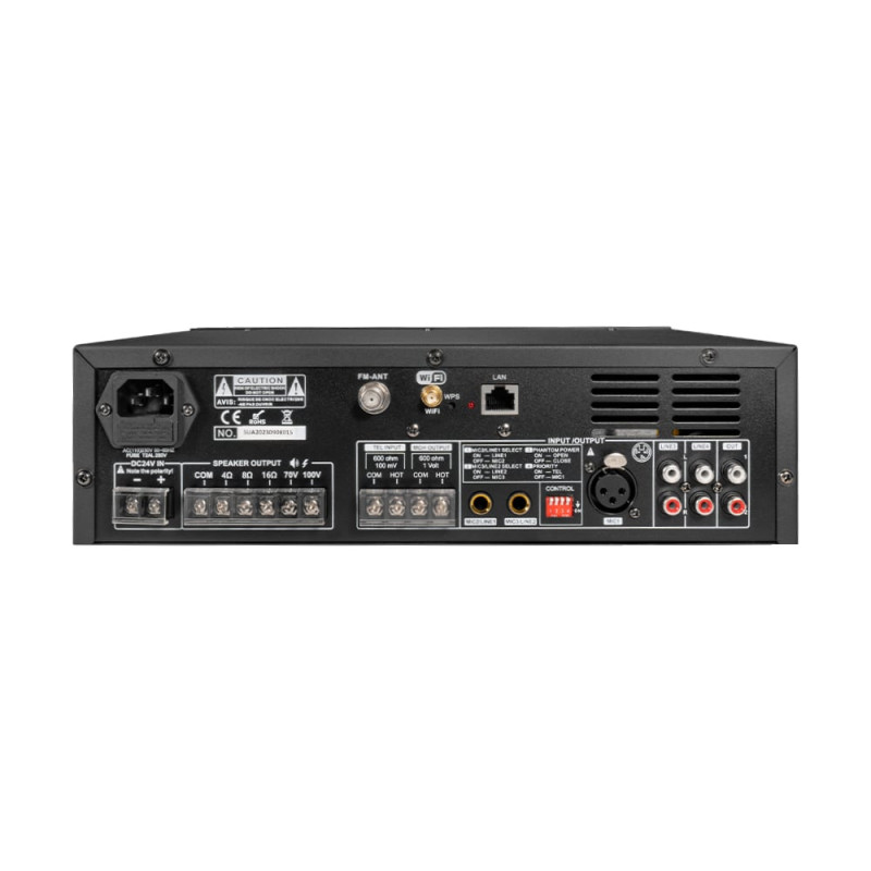 Мікшуючий підсилювач CMX EA-120W, 1 зона, Wi-Fi