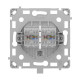 Механізм розетки Ajax OutletCore (LAN) White для інтернет-розетки Outlet (LAN)