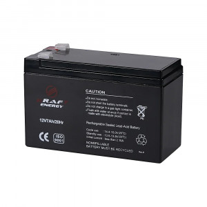 Акумуляторна батарея 12V7Ah/20Hr F2 Kraft свинцево-кислотна