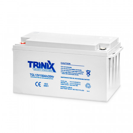 Акумуляторна батарея гелева 12В 150Аг TRINIX TGL12V150Ah/20Hr GEL