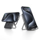 Повербанк 10000mAh Choetech B735 Black QC3.0 PD3.0 бездротова магнітна зарядка, вбудований кабель, підставка