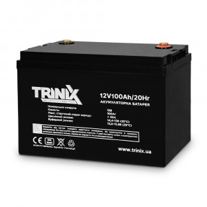 Акумуляторна батарея 12В 100Аг TRINIX 12V100Ah/20Hr AGM свинцево-кислотна