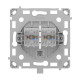 Механізм розетки Ajax OutletCore (LAN) Black для інтернет-розетки Outlet (LAN)