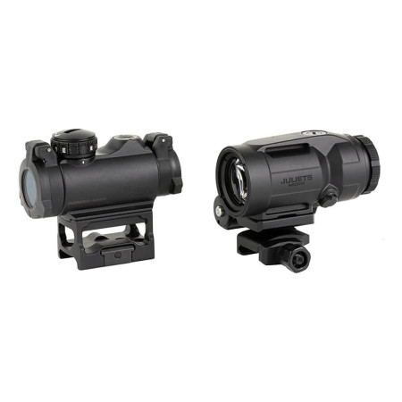 Коліматорний приціл Romeo-MSR 2MOA red dot зі збільшувачем Juliet5-Micro 1-5X Sig Sauer
