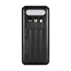 Повербанк 20000mAh Power Bank Kraft KPB-2120FCL Black 22.5W QC3.0 LED-ліхтар