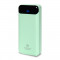 Повербанк 20000mAh Power Bank Kraft KPB-2020FC Green 22.5W QC3.0. Photo 2