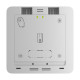 Бездротовий адресний ретранслятор Ajax EN54 Fire ReX Jeweller White для пожежної сигналізації