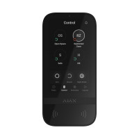 Клавіатура Ajax KeyPad TouchScreen чорна