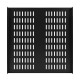 Серверна полиця Trinix TRX-800D/SH Black для комутаційної шафи глибиною 800 мм