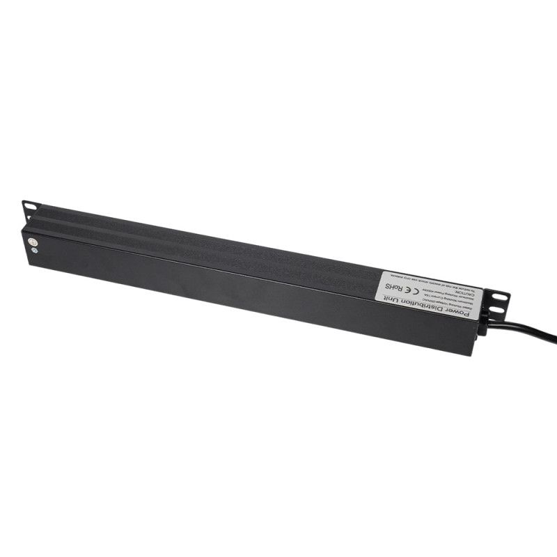 Блок розеток Trinix TRX-PDU/8M-16А Black для комутаційної шафи 19