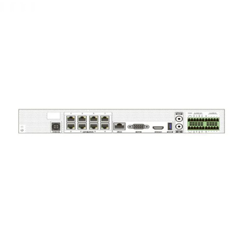 IP-відеореєстратор 8-канальний 8Mp TVT TD-308B1-8P для тепловізійних камер