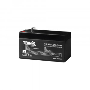 Акумуляторна батарея гелева 12В 1.2Аг Trinix TGL12V1.2Ah/20Hr GEL