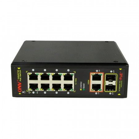 PoE комутатор ONV-IPS7108PF COMBO PORTS