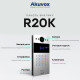 IP-відеопанель багатоабонентська 2Mp Akuvox R20K Silver зі зчитувачем EM-Marine / Mifare / NFC