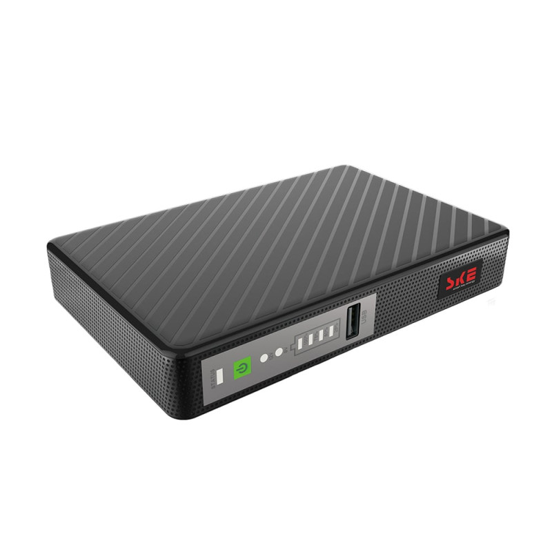 Джерело безперебійного живлення Mini UPS SKE POE-432N 8800mAh 5V/9V/12V/15V/24V/PoE, Li-ion 4*2.2Ah, для роутера і медіаконвертера