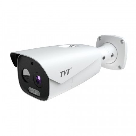 Тепловізійна IP-відеокамера 5Mp TVT TD-5433E1-VT(25/PE) f=16mm, thermal 384x288 f=25mm