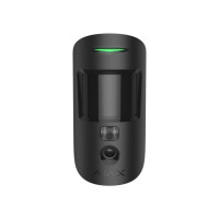 Бездротовий датчик з камерою Ajax MotionCam HDR (PhOD) Black
