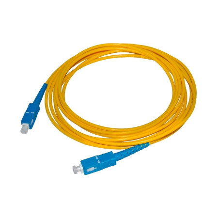 Патч-корд оптичний PiPo SC/UPC-SC/UPC 3.0mm 1м Premium