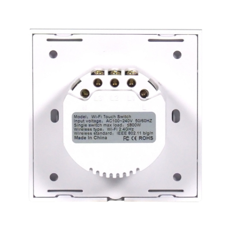 Розумний вимикач світла потрійний з WiFi Trinix TRX-LS03(WiFi)