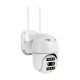 IP PTZ-відеокамера з WiFi 6Mp (2*3Mp) Light Vision VLC-9106WI10ZL (CareCam Pro) f=4+8mm, ІЧ+LED-підсвічування, з мікрофоном