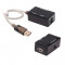 Подовжувач USB 2.0 60m Dtech DT-5015. Photo 1