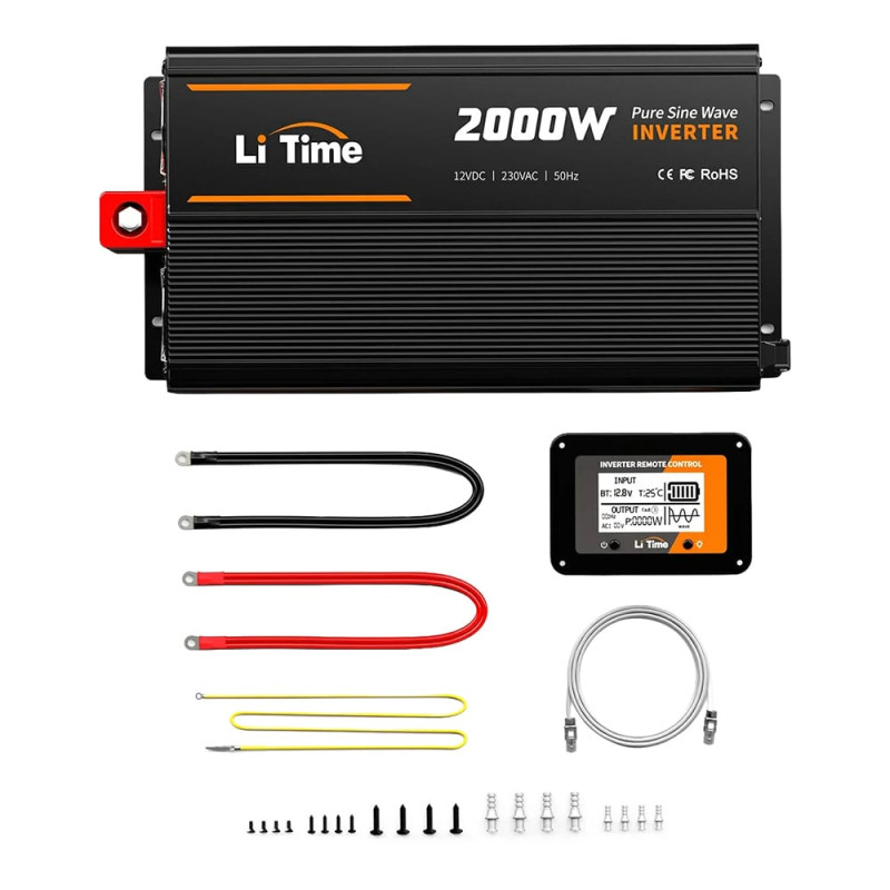 Автономний однофазний інвертор 2kW/12V LiTime L12V2KW-EN-Z