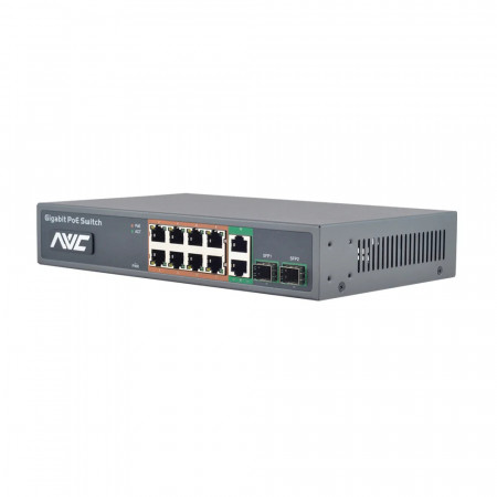 PoE комутатор NVC-1008GSR